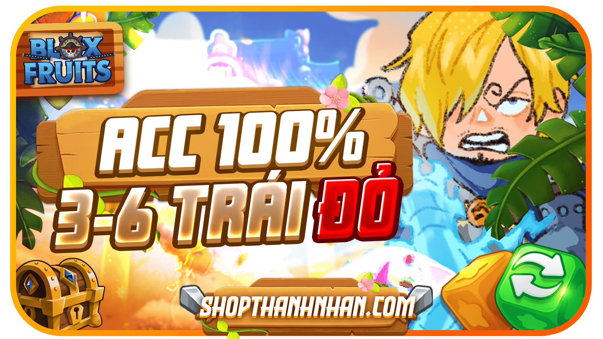 100% 3-6 TRÁI ĐỎ