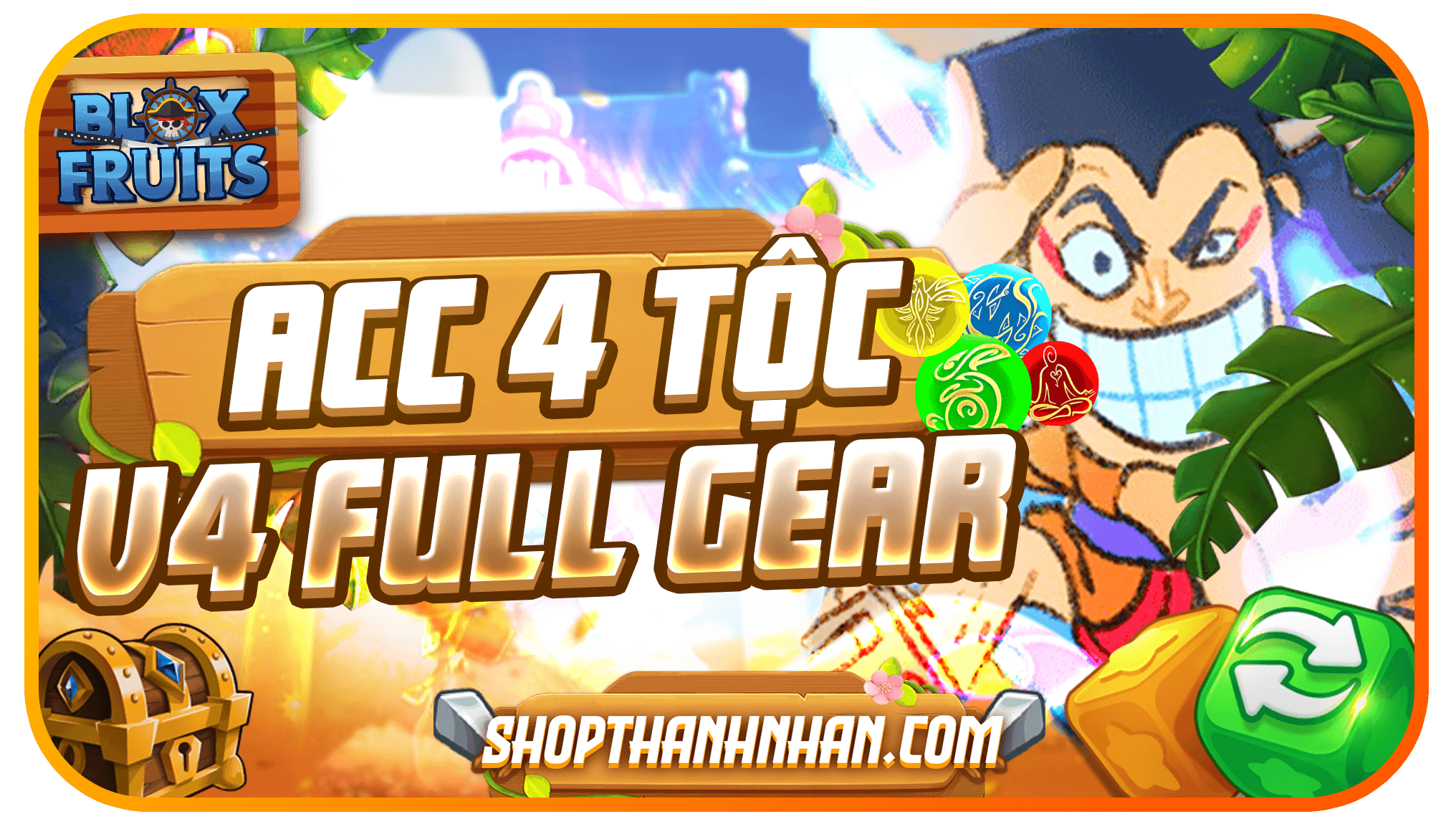 4 TỘC V4 FULL GEAR