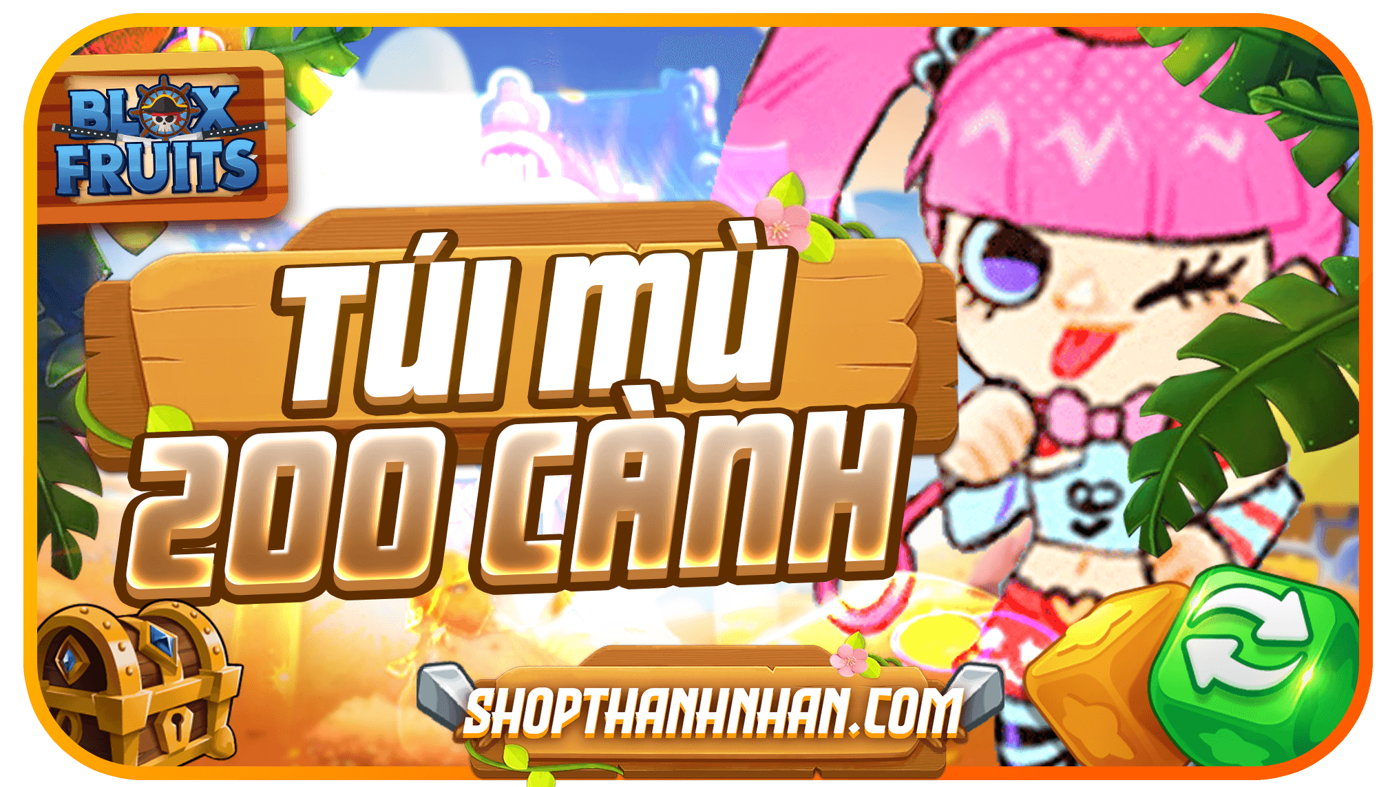 TÚI MÙ BLOX FRUITS 200K